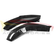 Load image into Gallery viewer, 2021+ Bmw M3/m4 Carbon Fiber Oem Style Rear Bumper Splitters | G80/g82/g83

