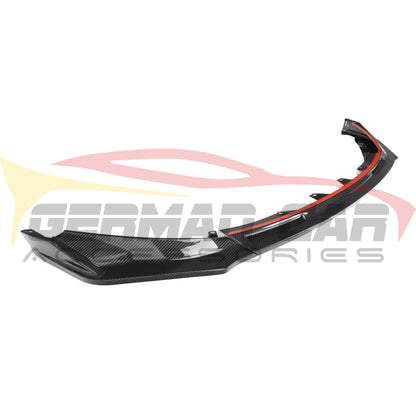 2021+ Bmw M3/m4 Carbon Fiber V Style 3 Piece Front Lip | G80/g82/g83