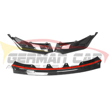 Load image into Gallery viewer, 2021+ Bmw M3/m4 Carbon Fiber V Style 3 Piece Front Lip | G80/g82/g83
