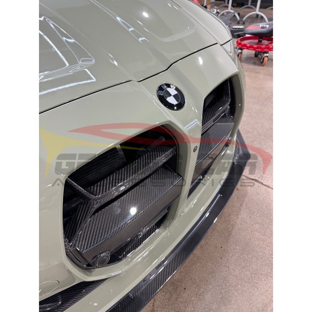 2021 + Bmw M3/M4 Csl Style Carbon Fiber Kidney Grilles | G80/G82/G83