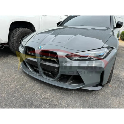 2021 + Bmw M3/M4 Csl Style Carbon Fiber Kidney Grilles | G80/G82/G83