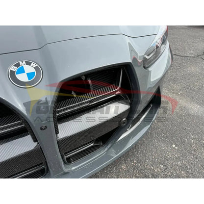 2021 + Bmw M3/M4 Csl Style Carbon Fiber Kidney Grilles | G80/G82/G83