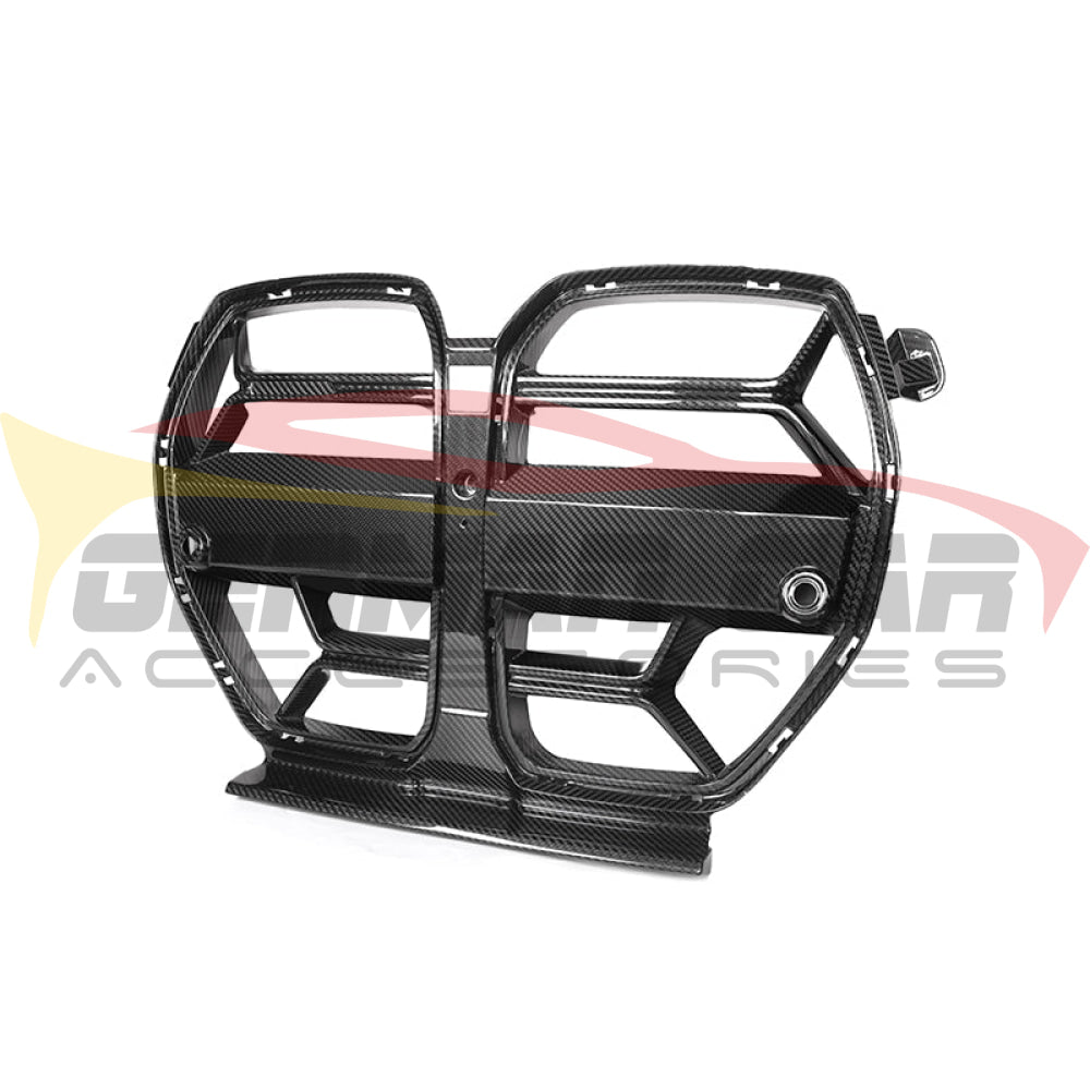 2021+ Bmw M3/m4 Csl Style Carbon Fiber Kidney Grilles | G80/g82/g83