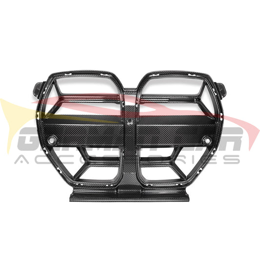 2021+ Bmw M3/m4 Csl Style Carbon Fiber Kidney Grilles | G80/g82/g83 No
