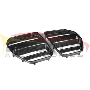 2021+ Bmw M3/m4 V Style Carbon Fiber Kidney Grilles | G80/g82/g83