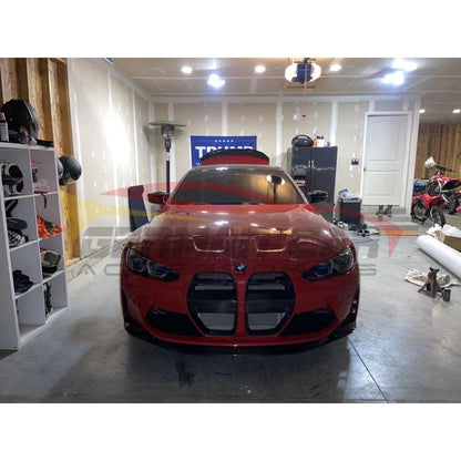 2021+ Bmw M3/m4 V Style Carbon Fiber Kidney Grilles | G80/g82/g83