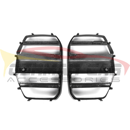 2021+ Bmw M3/m4 V Style Carbon Fiber Kidney Grilles | G80/g82/g83