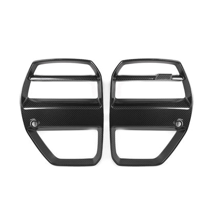 2021+ Bmw M3/m4 V Style Carbon Fiber Kidney Grilles | G80/g82/g83 Yes