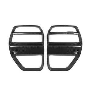 2021+ Bmw M3/m4 V Style Carbon Fiber Kidney Grilles | G80/g82/g83 Yes