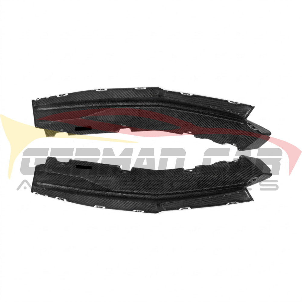 2021+ BMW M3/M4 V Style Carbon Fiber Rear Bumper Splitters | G80/G82/G83 - Additional Accessories