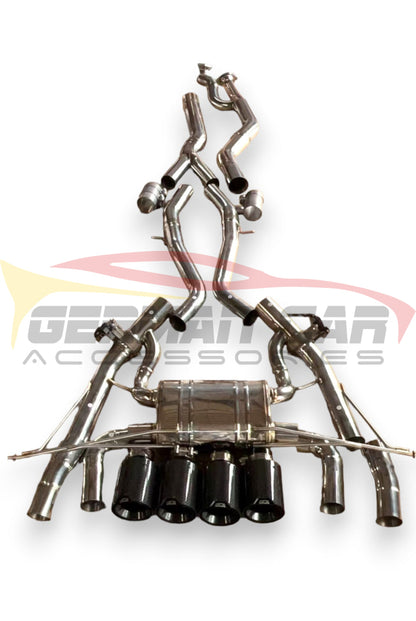 2021 + Bmw M3/M4 Valved Sport Exhaust System | G80/G82/G83 Stainless Steel / Chrome Tips Axleback