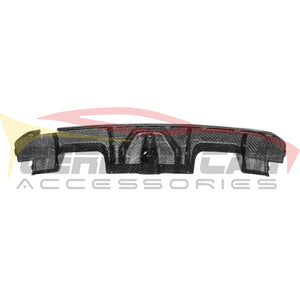 2021+ Bmw M3/M4 Carbon Fiber Ak Style Diffuser With Led Brake Light | G80/G82/G83 Rear Diffusers