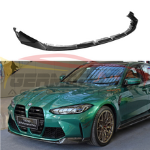 Load image into Gallery viewer, 2021+ Bmw M3/m4 Carbon Fiber M Performance Style 3 Piece Front Lip | G80/g82/g83
