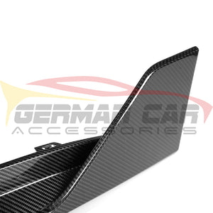 2021+ Bmw M3/m4 Carbon Fiber M Performance Style Rear Bumper Splitters | G80/g82/g83