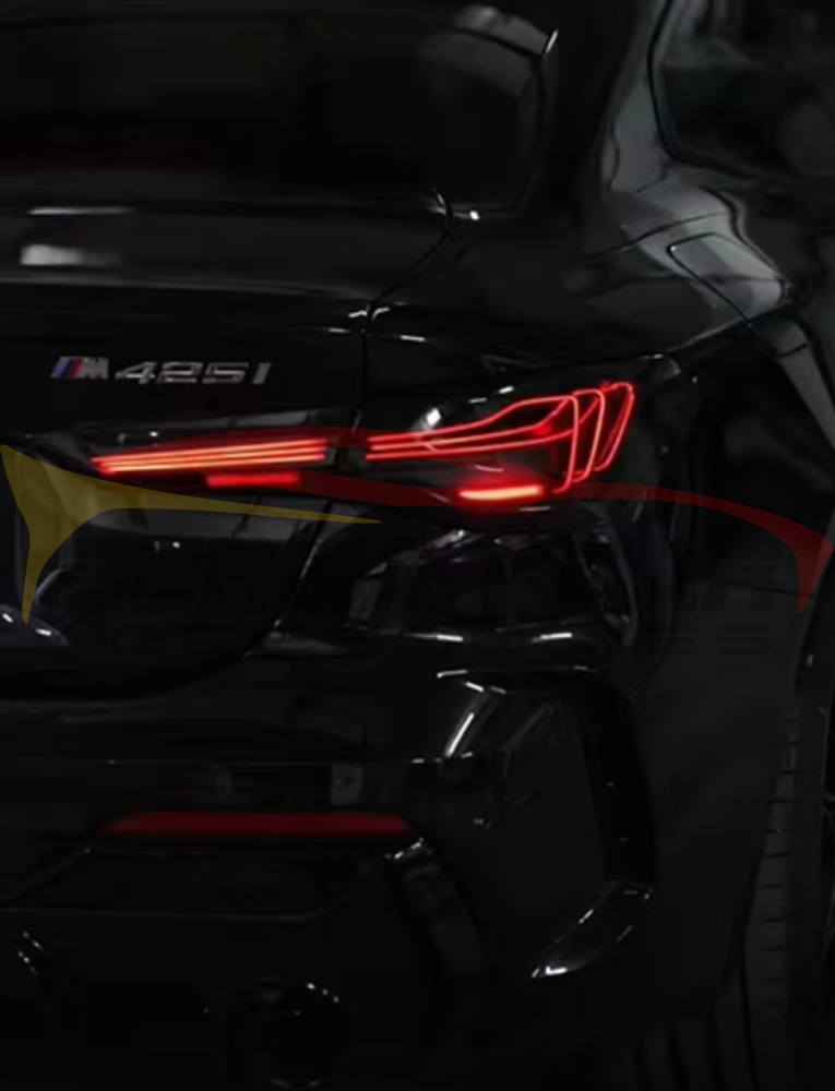 2021 + Bmw M4/4-Series Csl Laser Style Taillights | G82/G83/G22/G23/G26 Smoked