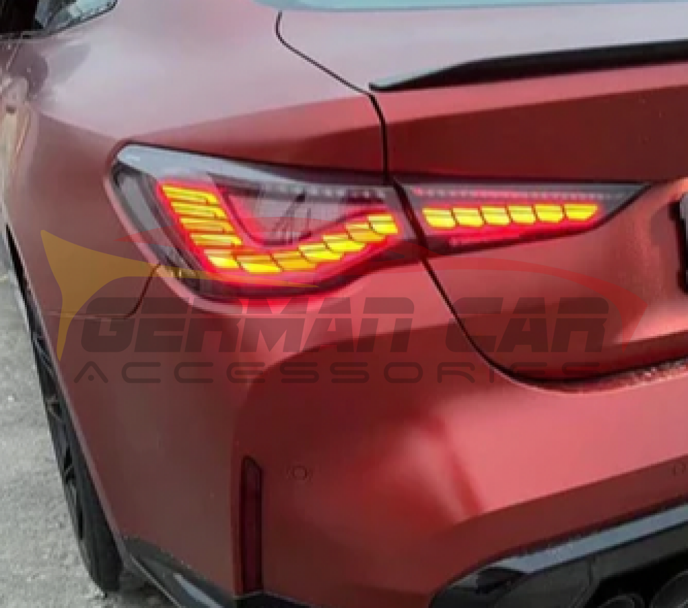 2021 + Bmw M4/4-Series Gts Style Oled Taillights | G82/G83/G22/G23/G26
