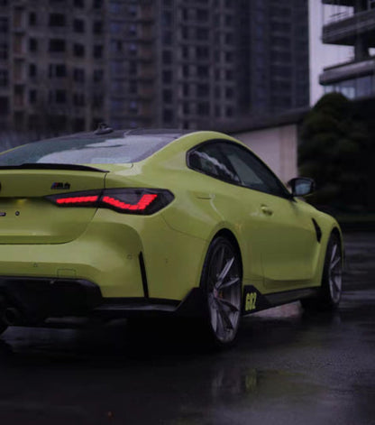 2021 + Bmw M4/4-Series Gts Style Oled Taillights | G82/G83/G22/G23/G26 Smoked