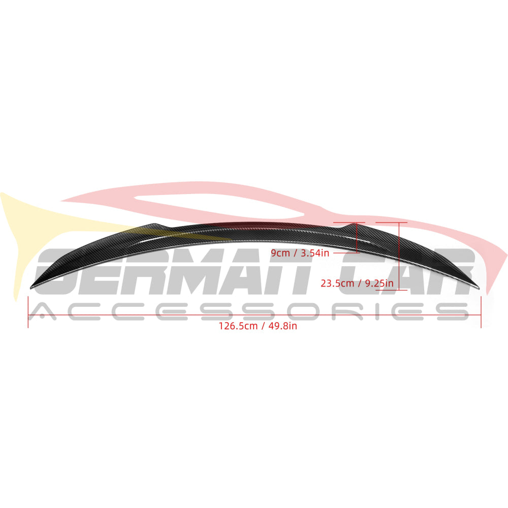 2021+ Mercedes-Benz S-Class/S63 AMG V5 Style Carbon Fiber Trunk Spoiler | W223 Rear Trunk Spoilers