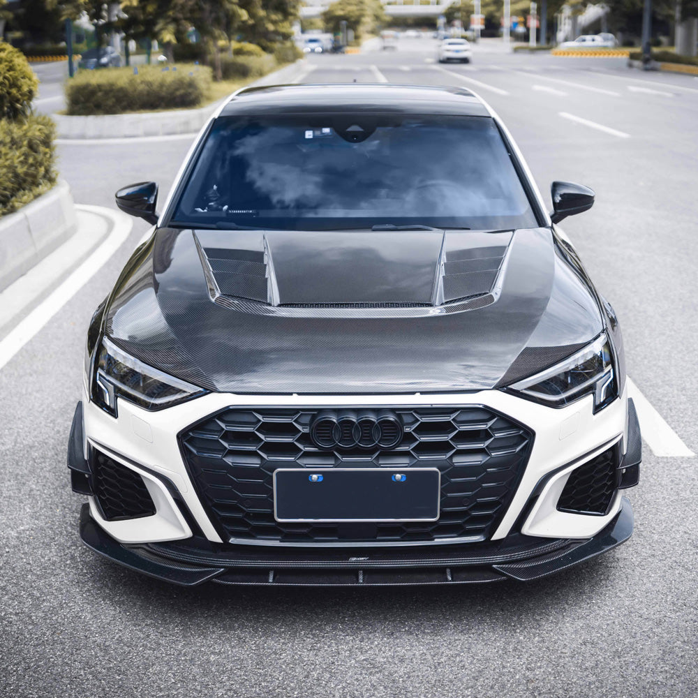 2021+ Audi A3/S3/RS3 C Style Carbon Fiber Hood | 8Y/8Y.5