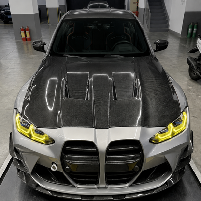 2021+ BMW M3/M4 S Style Carbon Fiber Hood | G80/G81/G82/G83