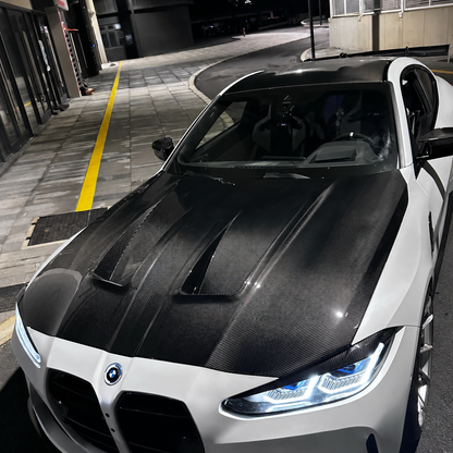 2021+ BMW M3/M4 S Style Carbon Fiber Hood | G80/G81/G82/G83