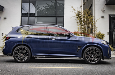 2022+ Bmw X3M Carbon Fiber Side Skirts | F97 Lci