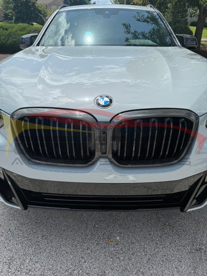 2022-2025 BMW X3/X3M/X4/X4M Dual Slat Kidney Grilles | G01/F97/G02/F98 LCI Kidney Grilles