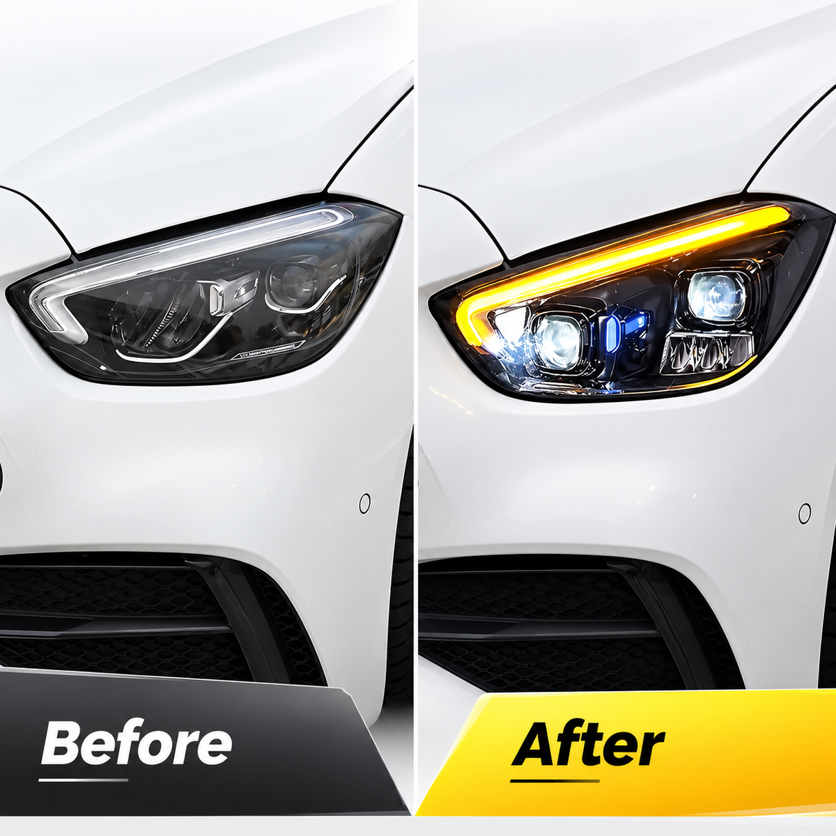 2022-2026 Mercedes-Benz C-Class/C43 AMG Digital Light Style LED Headlights | W206