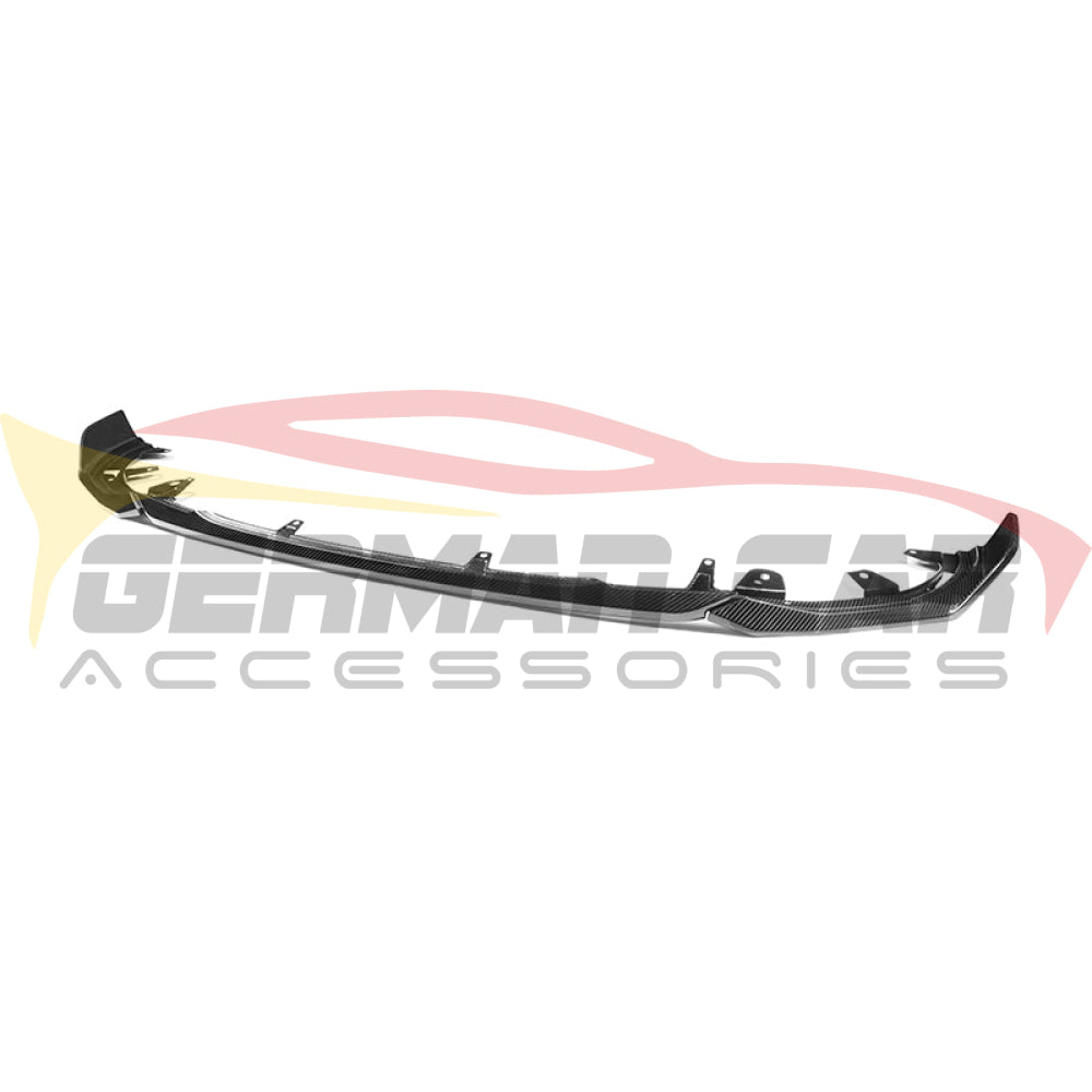 2022+ Bmw 2-Series Carbon Fiber M Performance Style 3 Piece Front Lip | G42