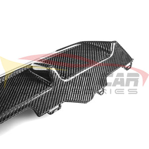 2022+ Bmw 2-Series Carbon Fiber M Performance Style Rear Diffuser | G42