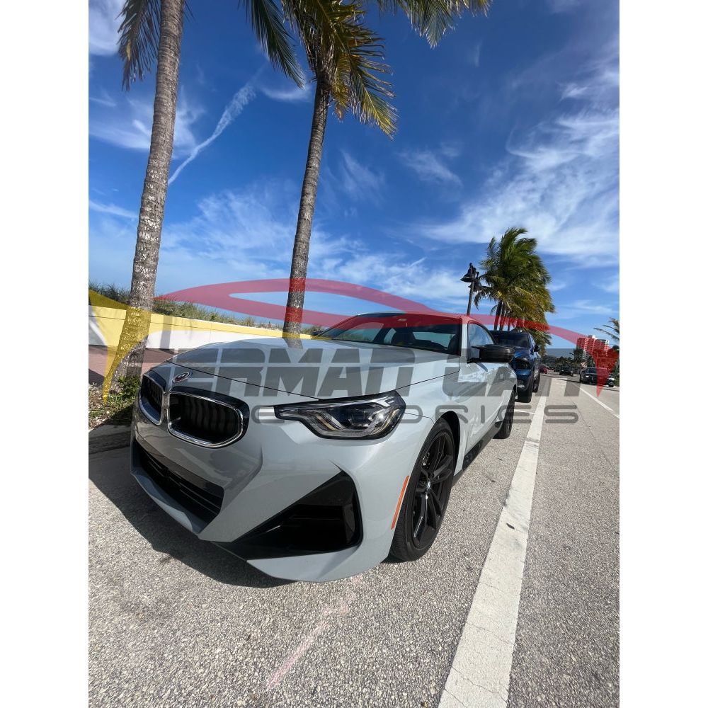 2022+ Bmw 2-Series Carbon Fiber M-Style Mirror Caps | G42 230I