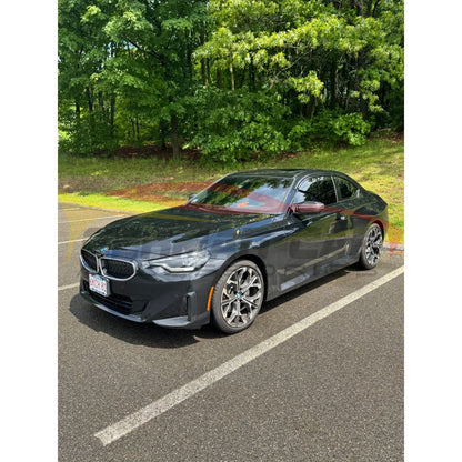 2022+ BMW 2-Series Carbon Fiber M-Style Mirror Caps | G42 230i Mirror Caps