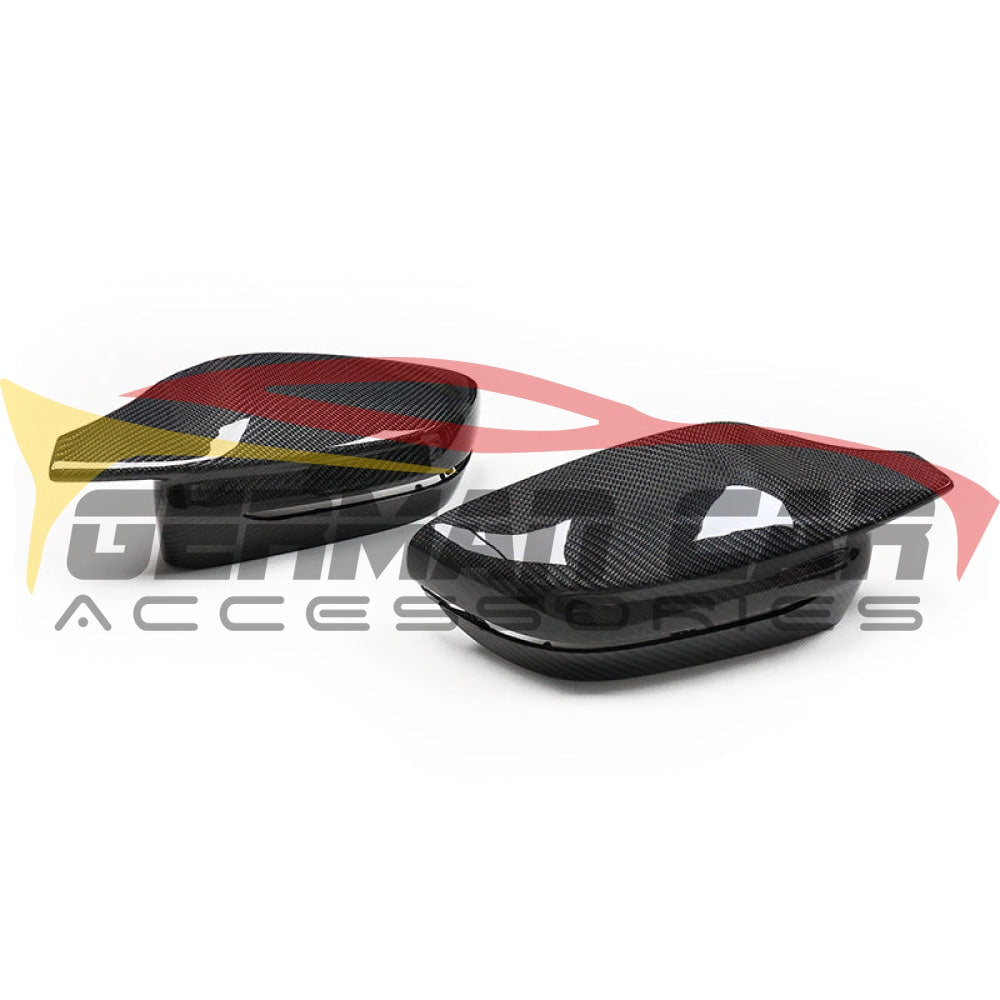 2022+ Bmw 2-Series Carbon Fiber M-Style Mirror Caps | G42 230I