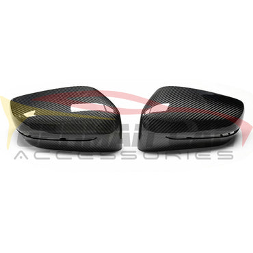 2019+ Bmw 3-Series/4-Series Carbon Fiber Mirror Caps | G20/g22