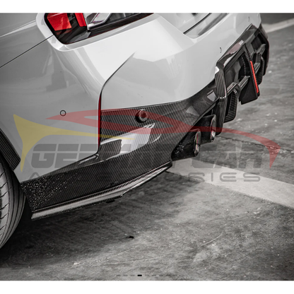 2022 + BMW 2-Series Carbon Fiber Rear Diffuser Side Pieces | G42 Rear Diffusers