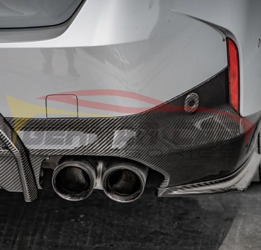 2022 + BMW 2-Series Carbon Fiber Rear Diffuser Side Pieces | G42 Rear Diffusers
