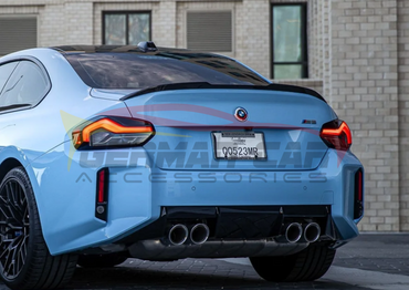 2022 + BMW 2-Series/M2 CS Style Carbon Fiber Trunk Spoiler | G42/G87 Rear Trunk Spoilers