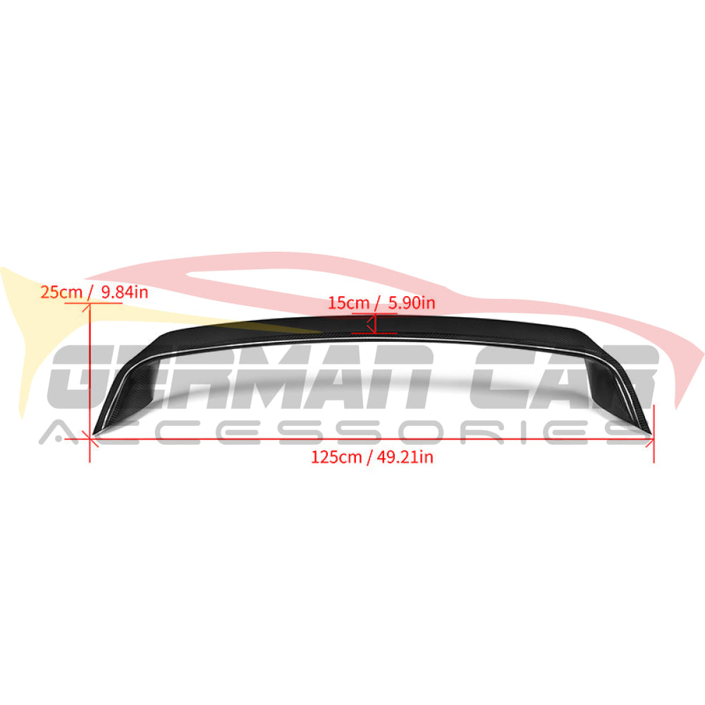 2022+ Bmw 2-Series/M2 M Performance Style Wing Carbon Fiber Trunk Spoiler | G42/G87 Rear Spoilers