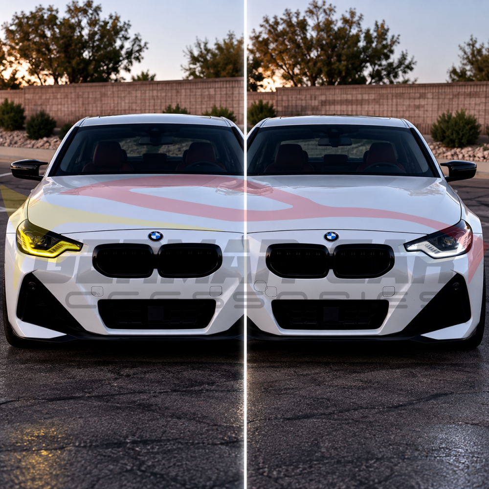 2022+ BMW 2-Series/M2 Yellow-White DRL Icon Style Headlights | G87/G42 - Headlights