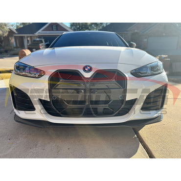2022+ BMW i4 Carbon Fiber CSL Style Kidney Grilles | G26 Kidney Grilles