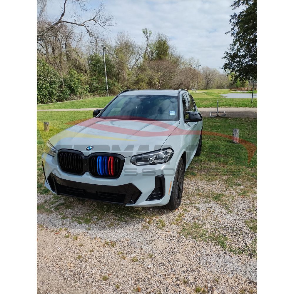 2022 + Bmw X3/X3M/X4/X4M Dual Slat Kidney Grilles | G01/F97/G02/F98 Lci