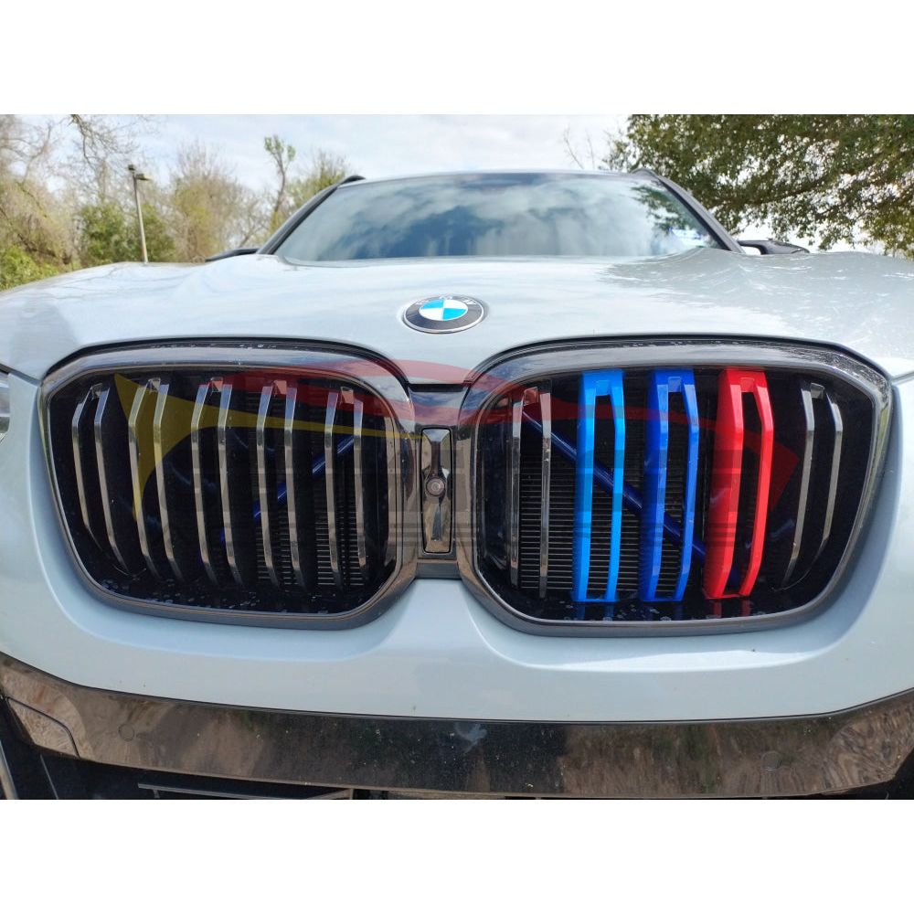 2022 + Bmw X3/X3M/X4/X4M Dual Slat Kidney Grilles | G01/F97/G02/F98 Lci