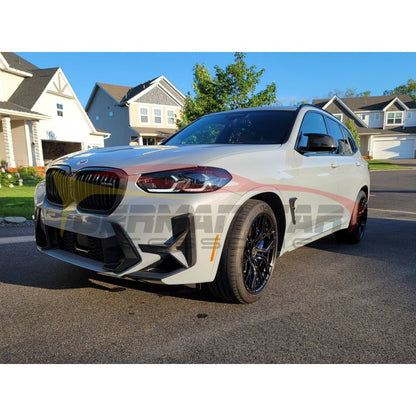 2022 + Bmw X3/X3M/X4/X4M Dual Slat Kidney Grilles | G01/F97/G02/F98 Lci