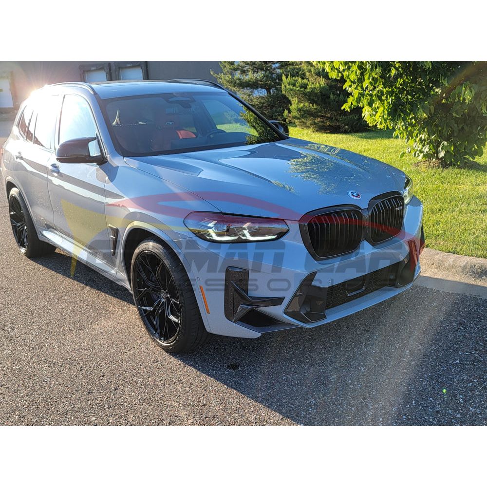 2022 + Bmw X3/X3M/X4/X4M Dual Slat Kidney Grilles | G01/F97/G02/F98 Lci