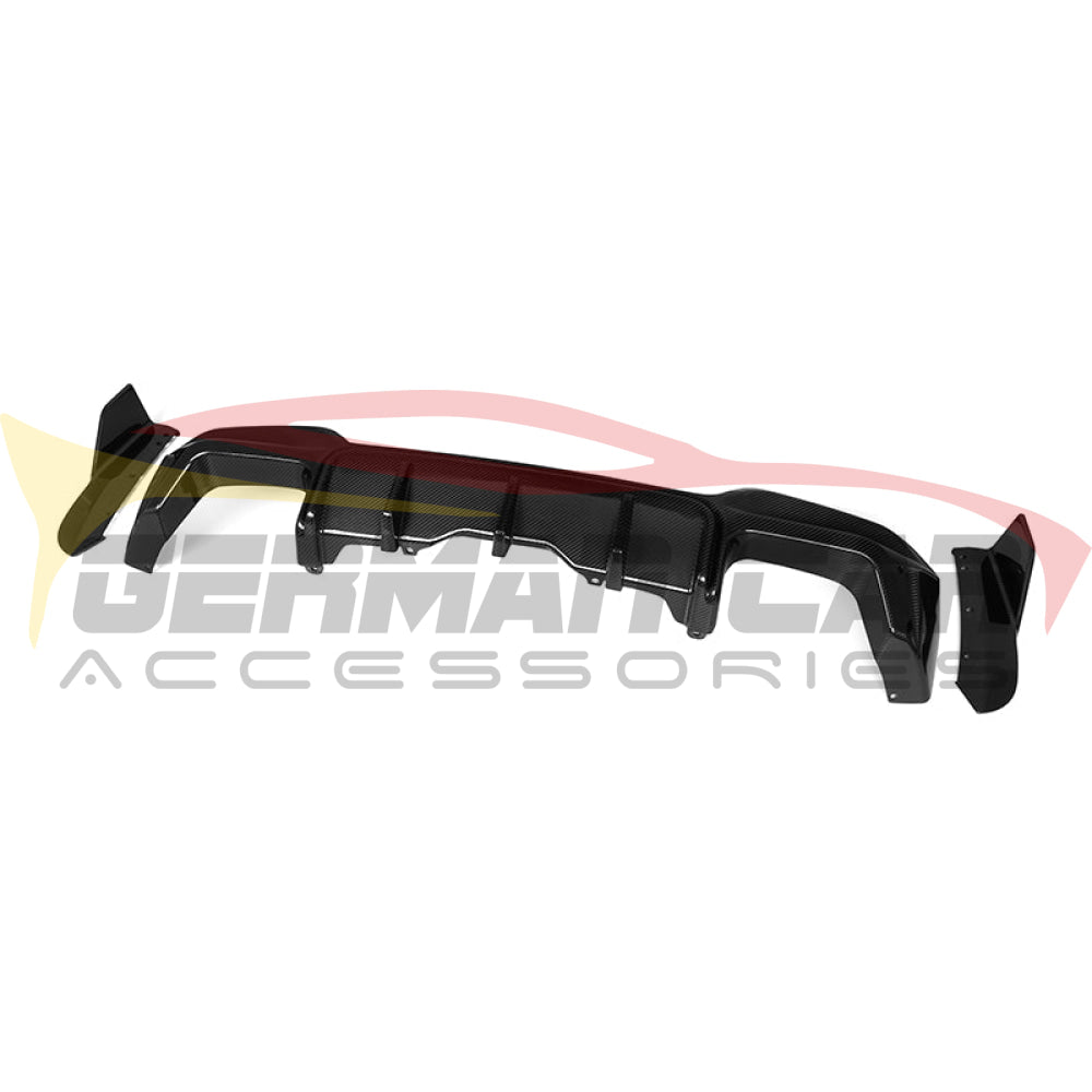 2022+ Bmw X3M Carbon Fiber 3 Piece Rear Diffuser | F97 Lci Diffusers