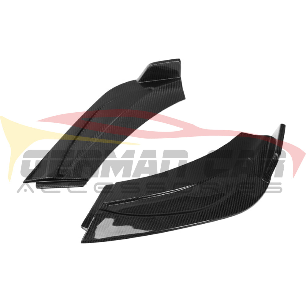 2022+ Mercedes-Benz C-Class Amg Style Carbon Fiber 3 Piece Front Lip | W206 Lips/Splitters