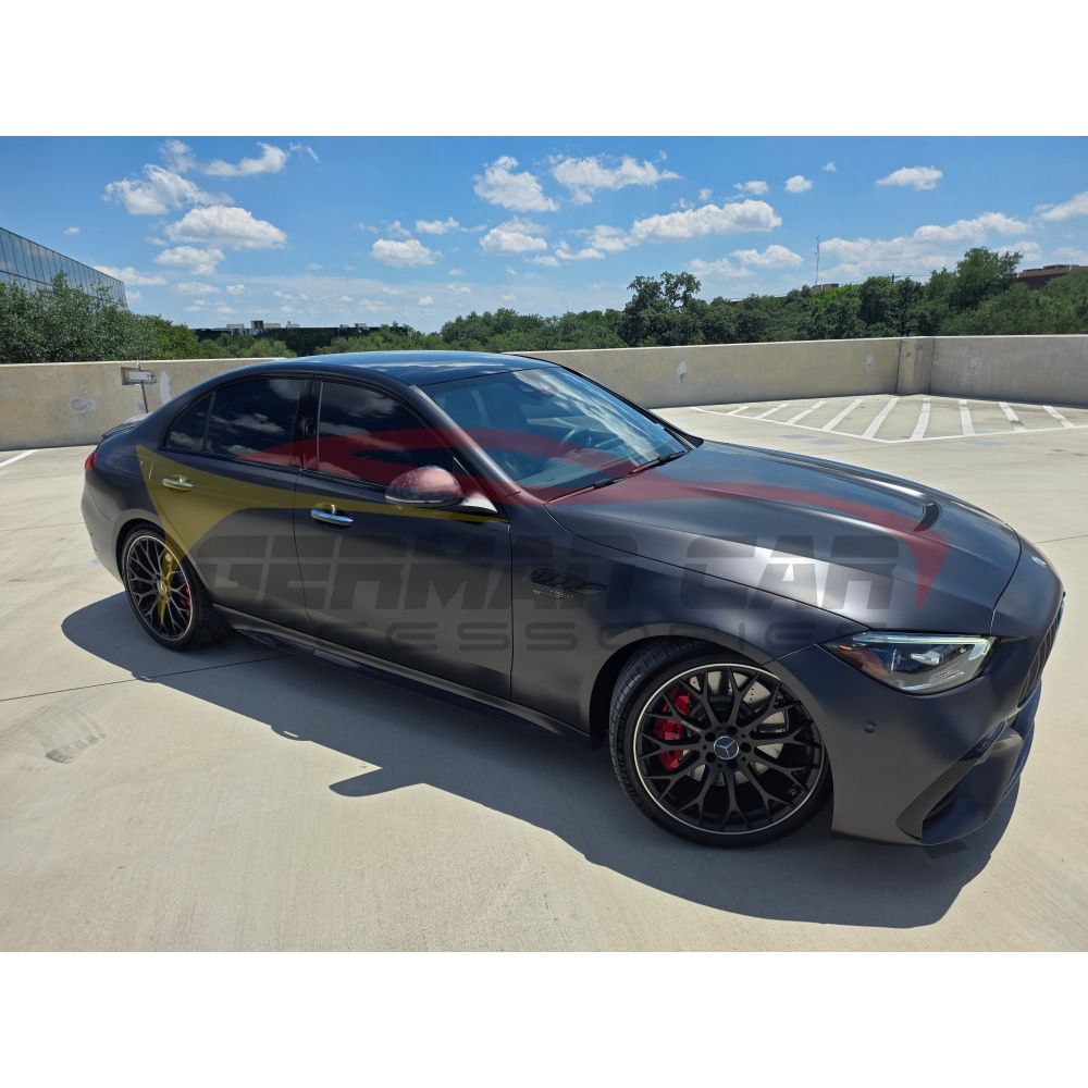 2022+ Mercedes-Benz C-Class/C63 AMG Carbon Fiber Mirror Caps | W206 - Mirror Caps
