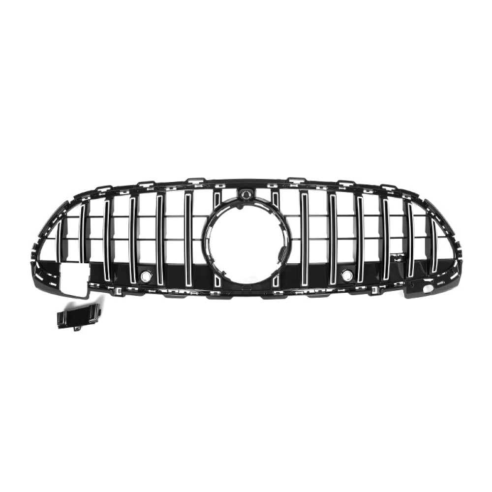 2022+ Mercedes-Benz C-Class Gtr Style Front Grille | W206 Sport Model Chrome Silver Grilles