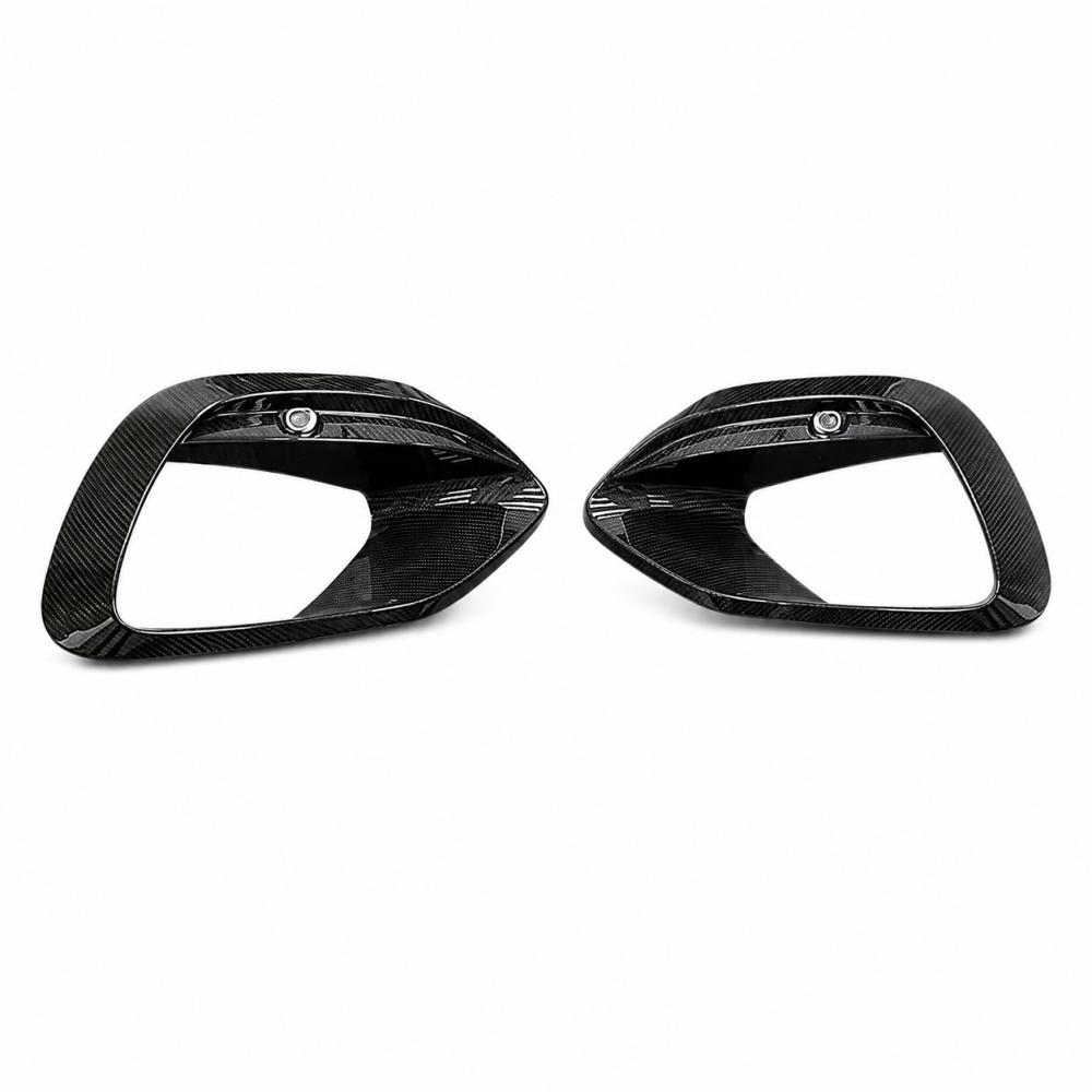 2022-2025 Mercedes-Benz SL63/SL55/SL43 AMG BS Style Carbon Fiber Front Air Vent Trim | R232 - Additional Accessories