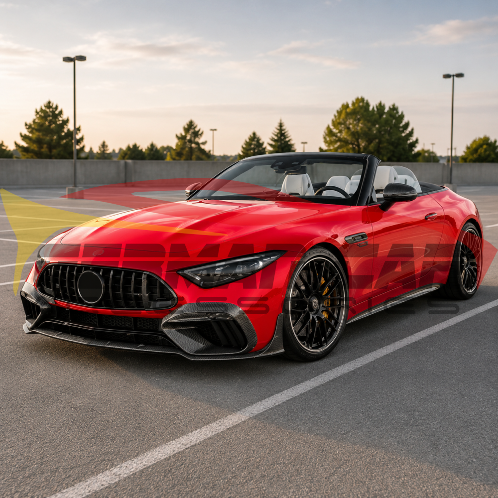 2022+ Mercedes-Benz SL63/SL55 AMG Carbon Fiber Front Lip | R232 - Front Lips/Splitters